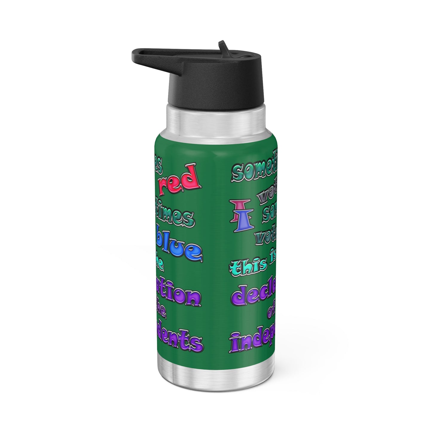 declaration of the independents - Gator Tumbler, 32oz (dark green)