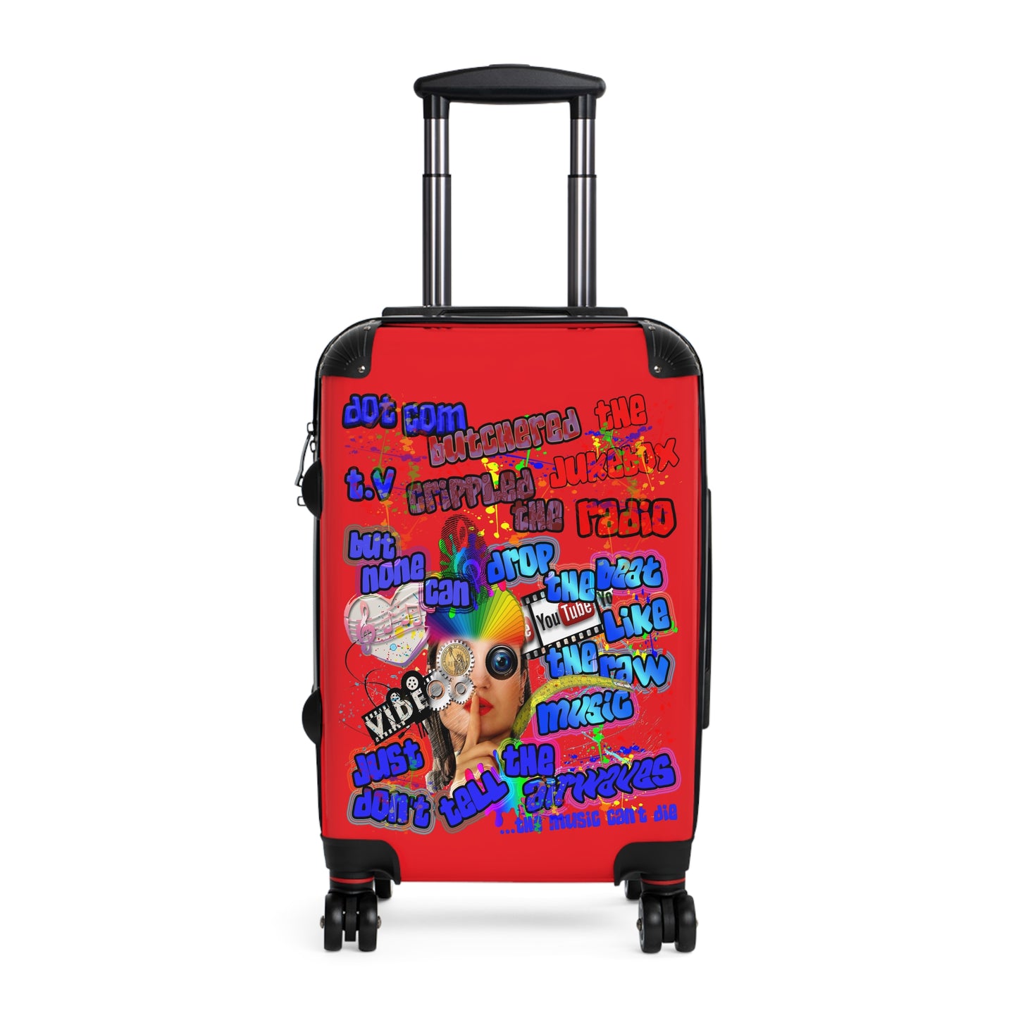 drop the beat - Suitcase (red)