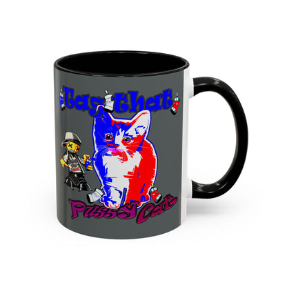 tag that - Accent Mug (dark grey)