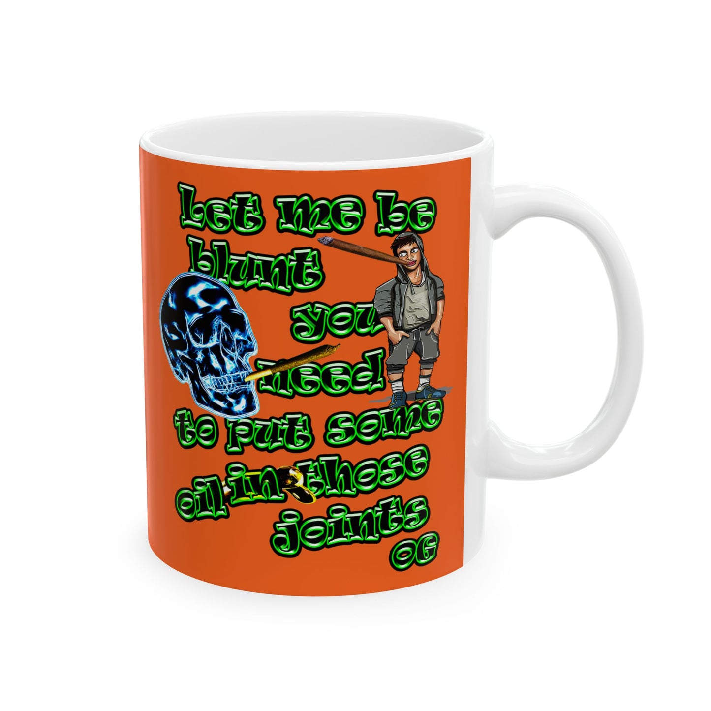 og - White Mug (orange)