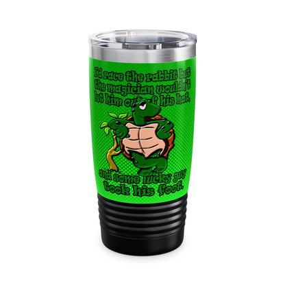 turtle race - Ringneck Tumbler, 20oz (logo green)