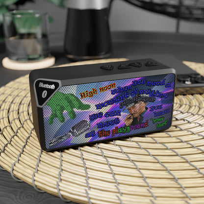 high noon - Jabba Bluetooth Speaker (grey-pink wave)