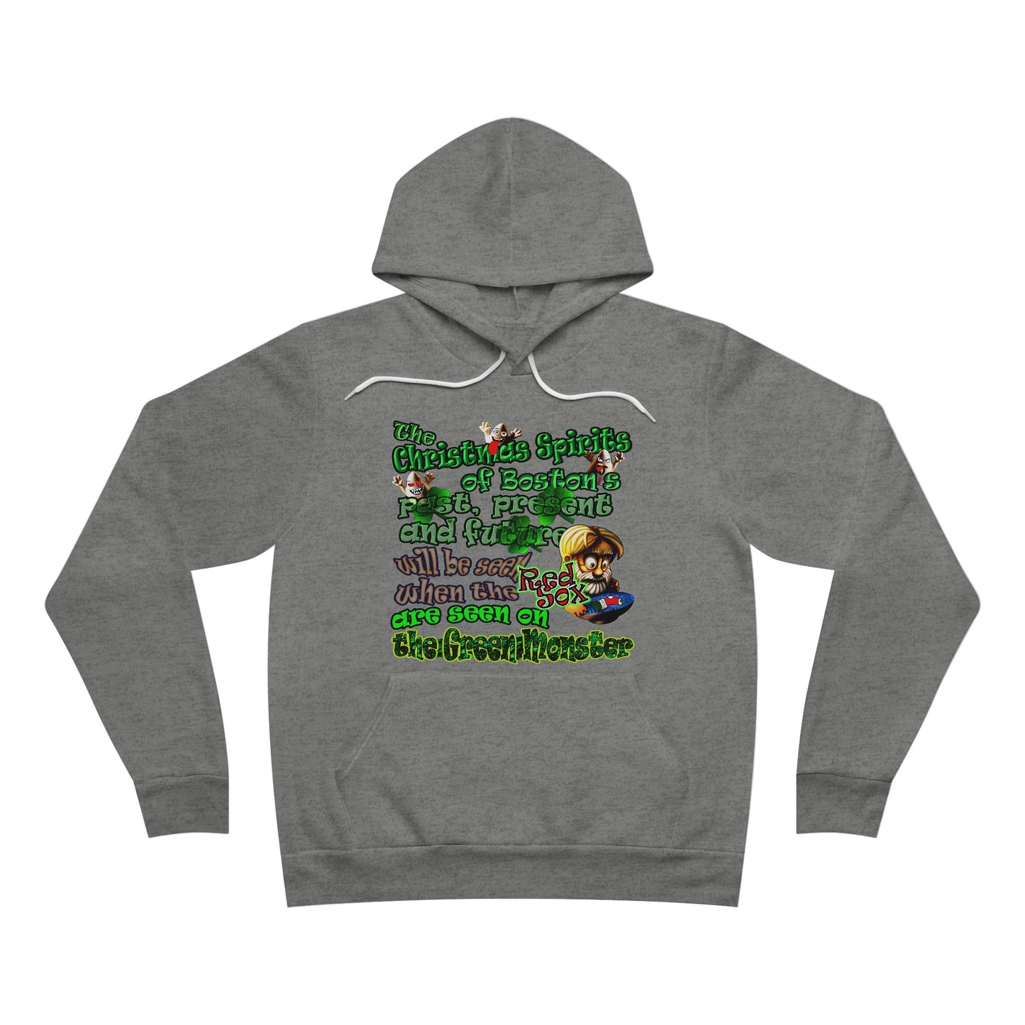 christmas spirits of boston - Unisex Sponge Fleece Pullover Hoodie