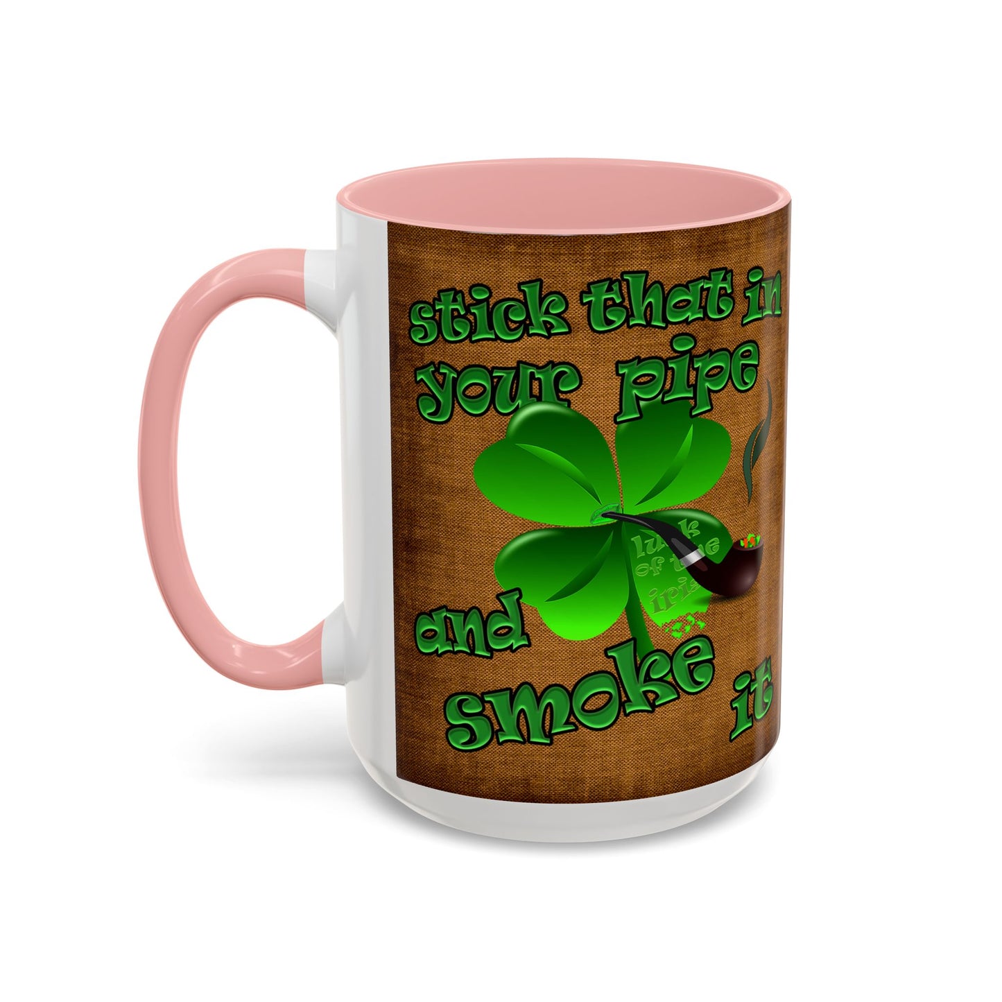 celtics logo - Accent Mug (brown papyrus)