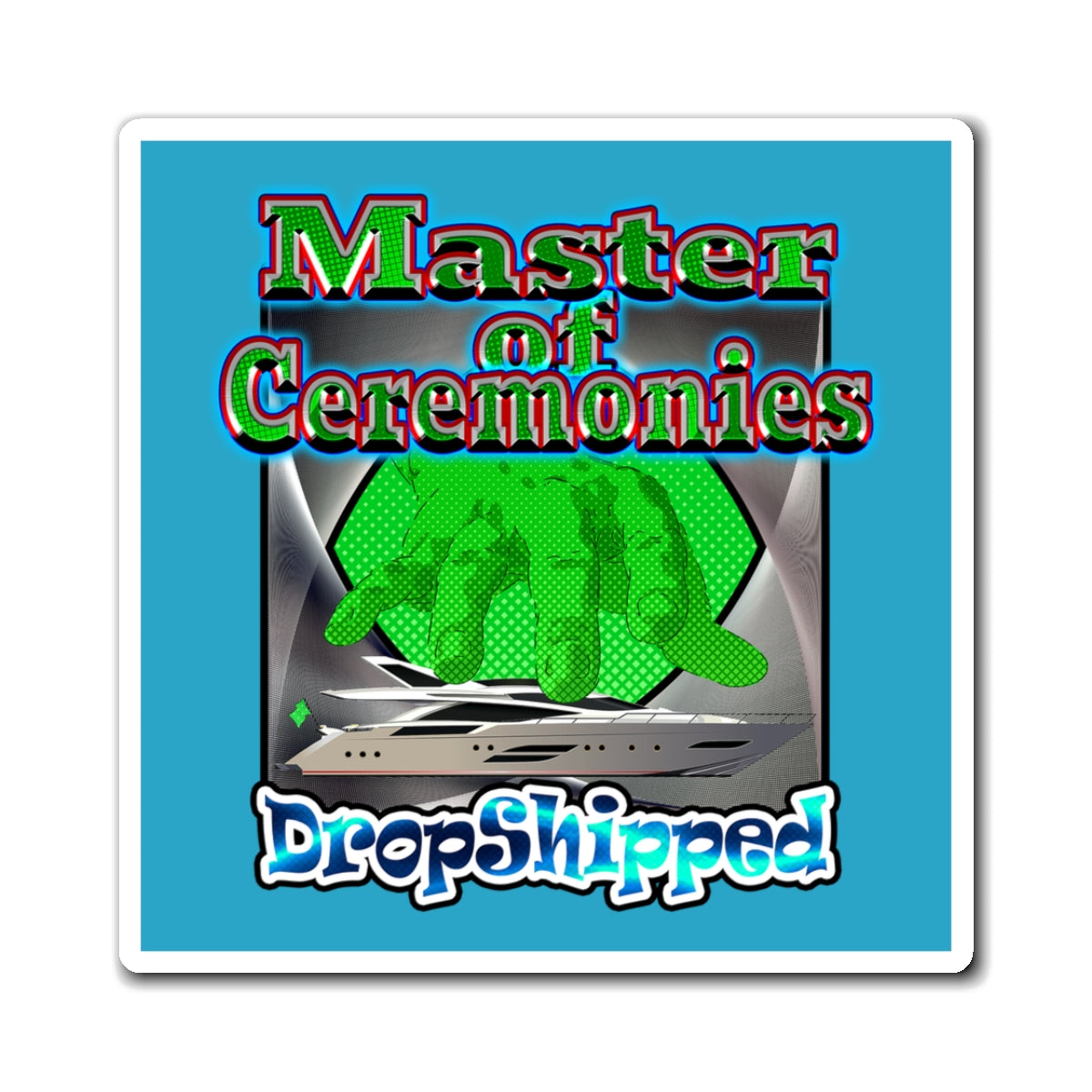 logo - Magnets - (turquoise)