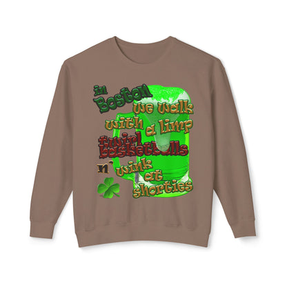 celtics logo - Unisex Lightweight Crewneck Sweatshirt