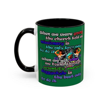 doggystyle - Accent Mug (dark green)