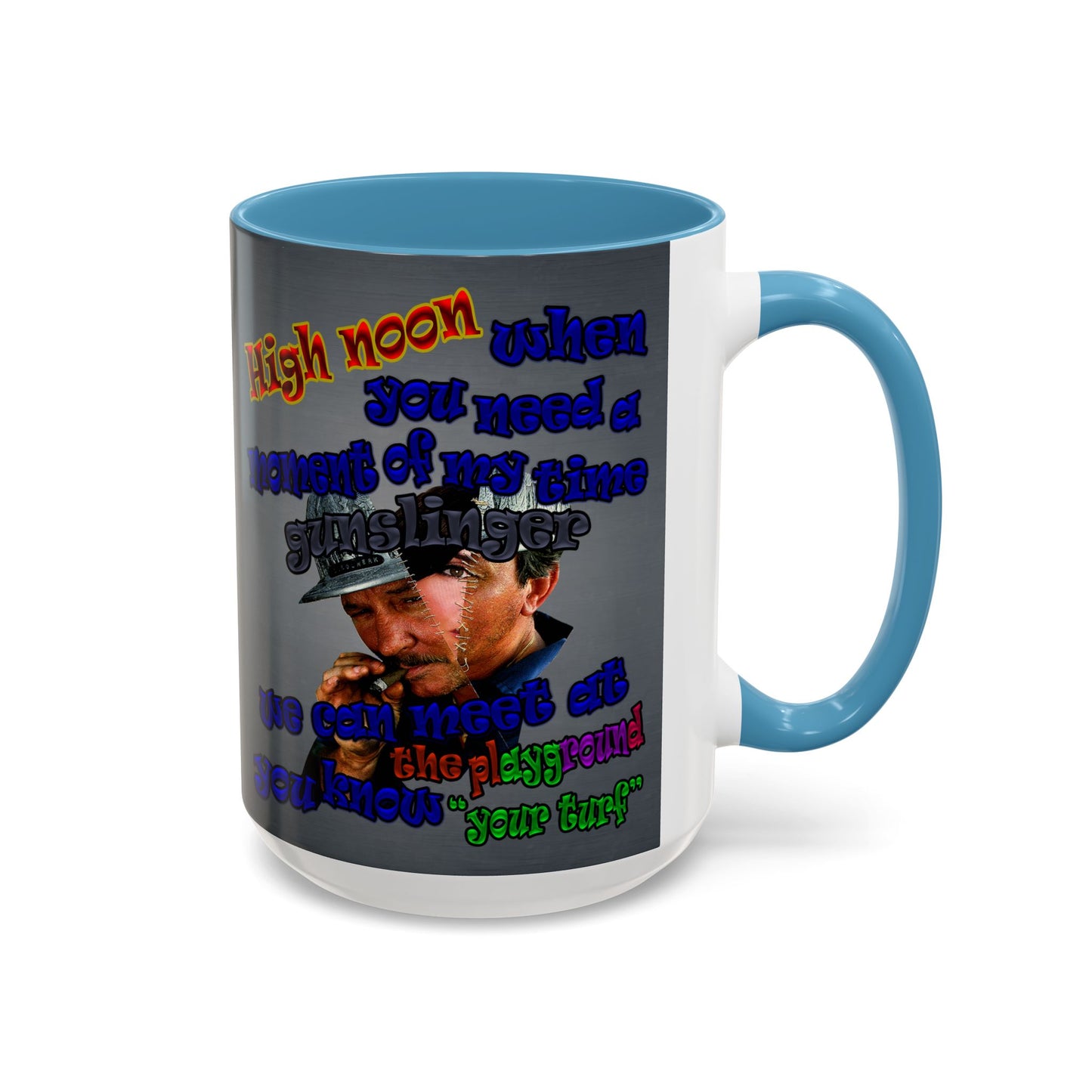 high noon - Accent Mug (grey-light grey)