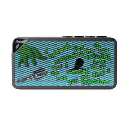 noticed you noticing - Jabba Bluetooth Speaker (faded blue)