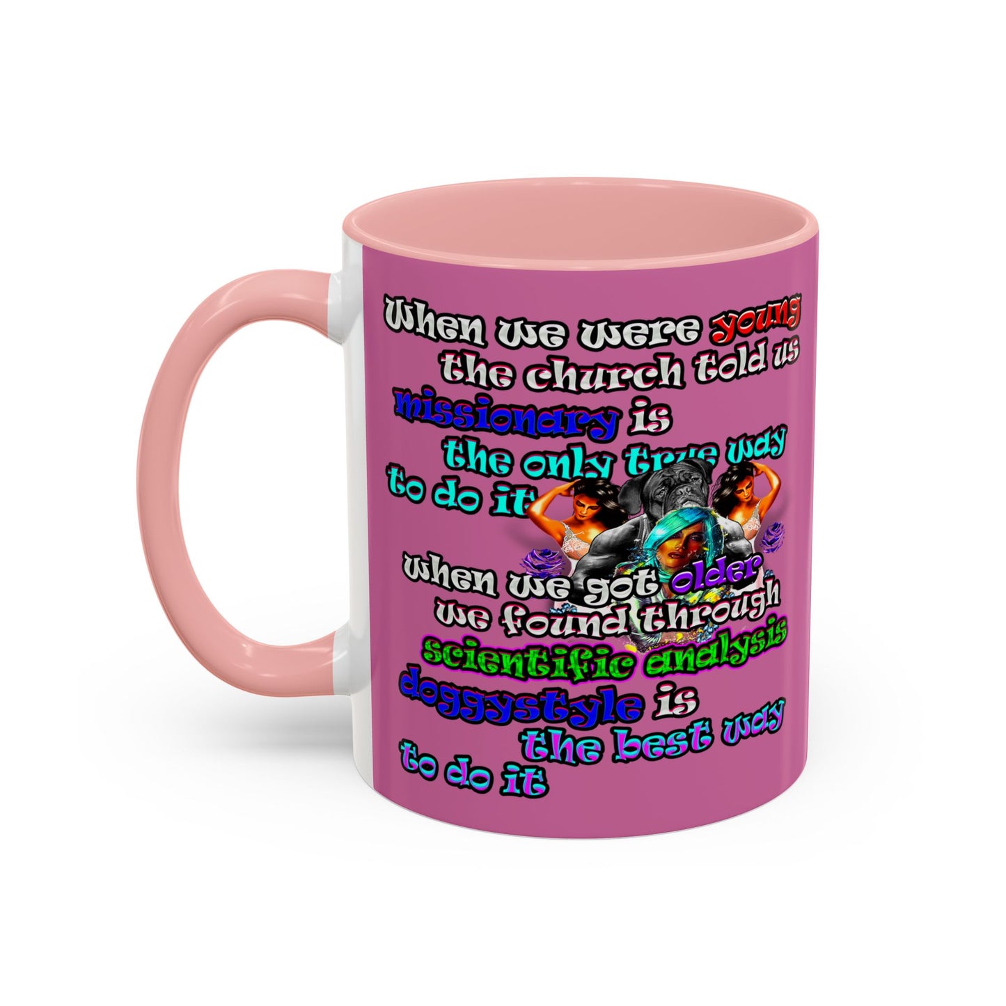 doggystyle - Accent Mug (light pink)