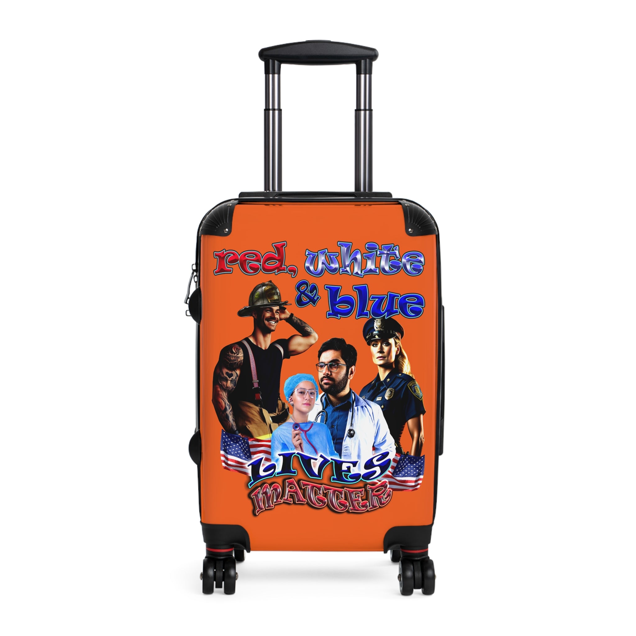 rw&b lives matter - Suitcase (orange)