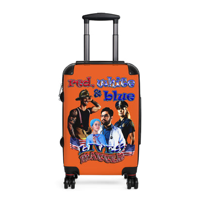 rw&b lives matter - Suitcase (orange)