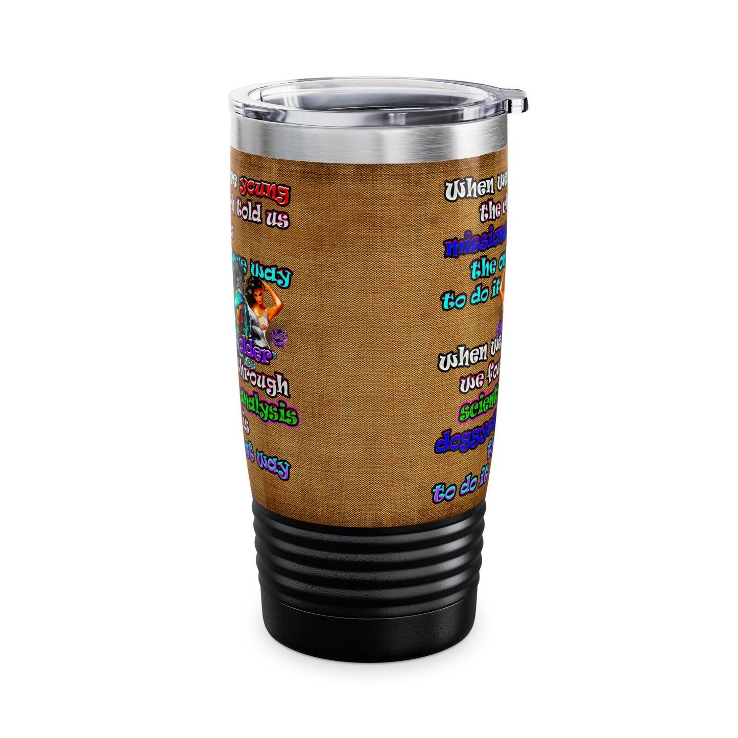 doggystyle - Ringneck Tumbler, 20oz (brown papyrus)