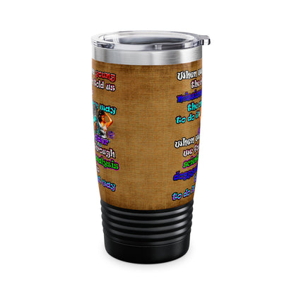 doggystyle - Ringneck Tumbler, 20oz (brown papyrus)