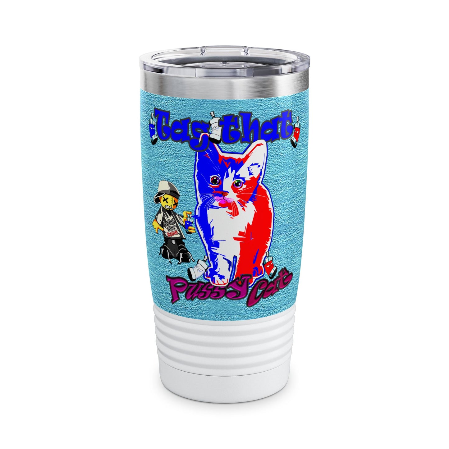 tag that - Ringneck Tumbler, 20oz (faded blue)