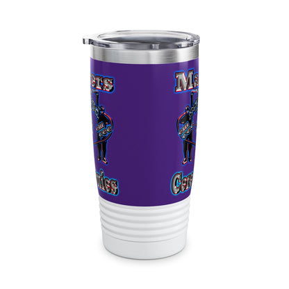 em cee squared - Ringneck Tumbler, 20oz (purple)