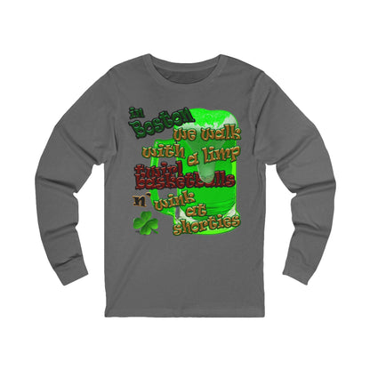 celtics logo - Unisex Jersey Long Sleeve Tee