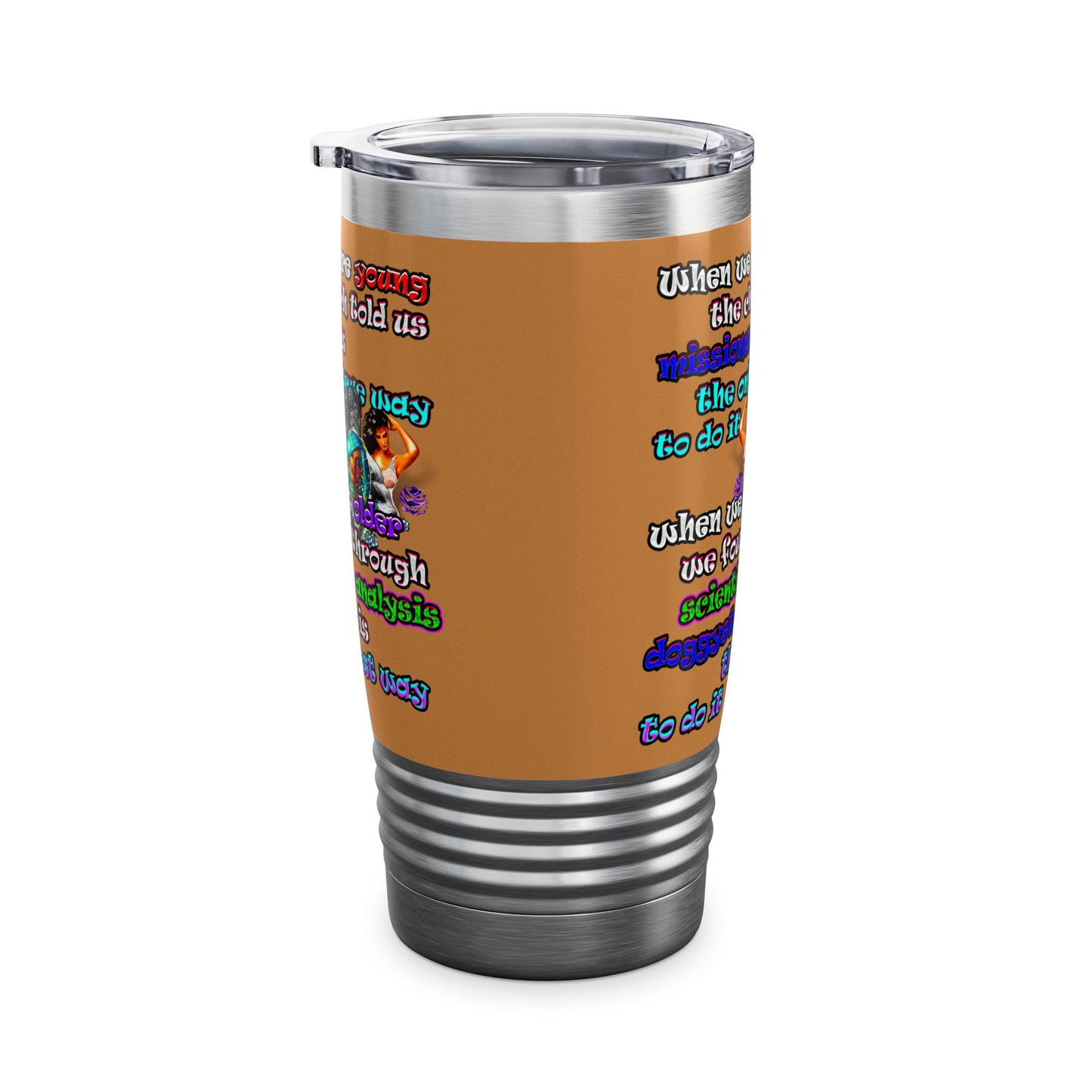 doggystyle - Ringneck Tumbler, 20oz (light brown)