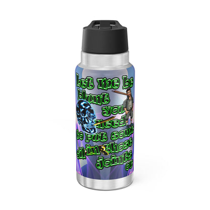 og - Gator Tumbler, 32oz  (grey-pink wave)
