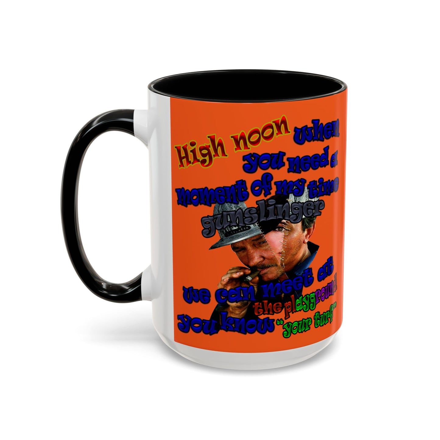 high noon - Accent Mug (orange)