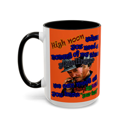 high noon - Accent Mug (orange)
