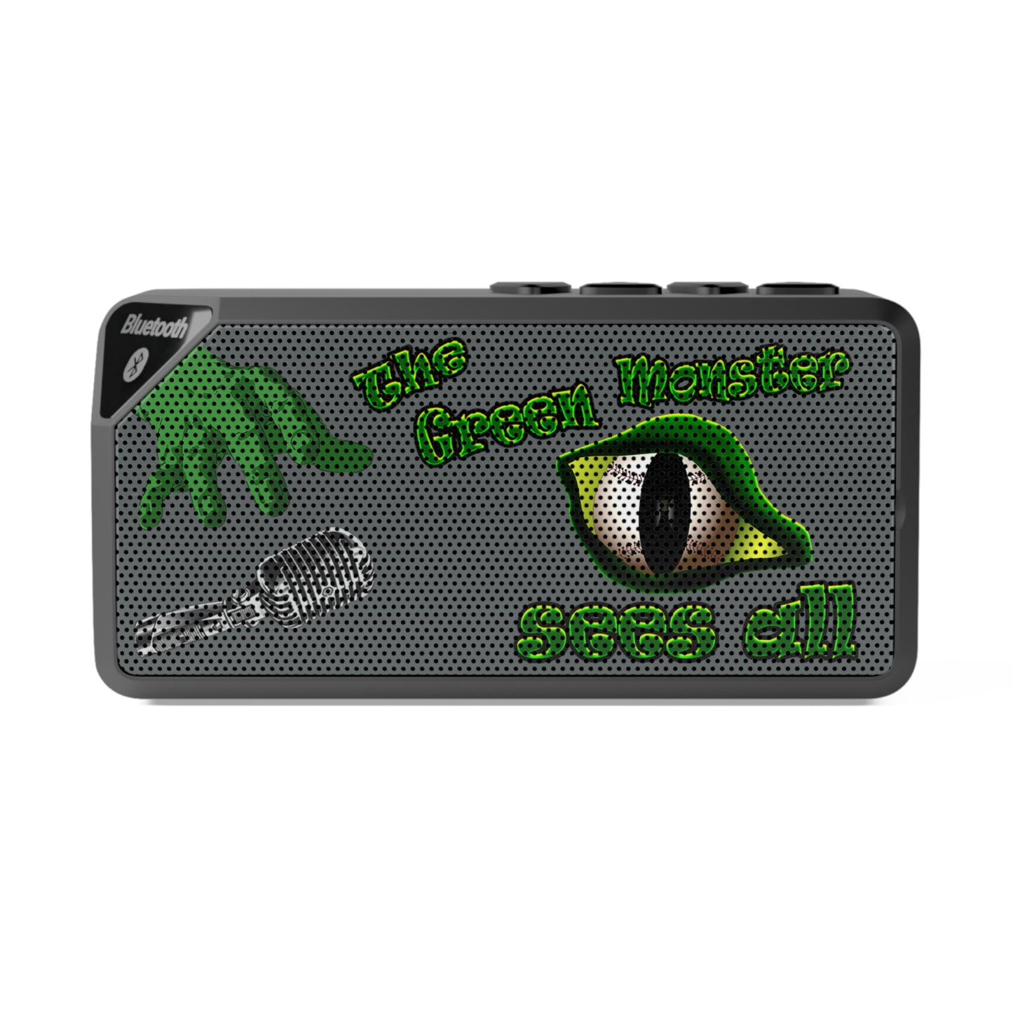 green monster - Jabba Bluetooth Speaker (dark grey)