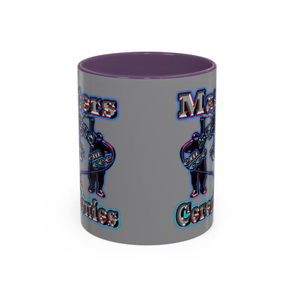 em cee squared - Accent Mug (grey)