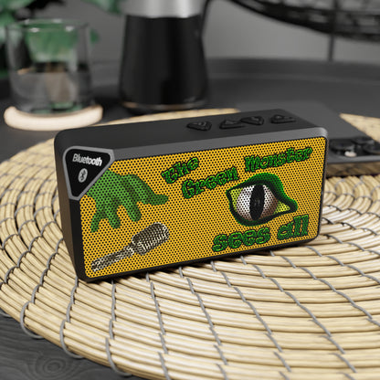 green monster - Jabba Bluetooth Speaker (yellow)