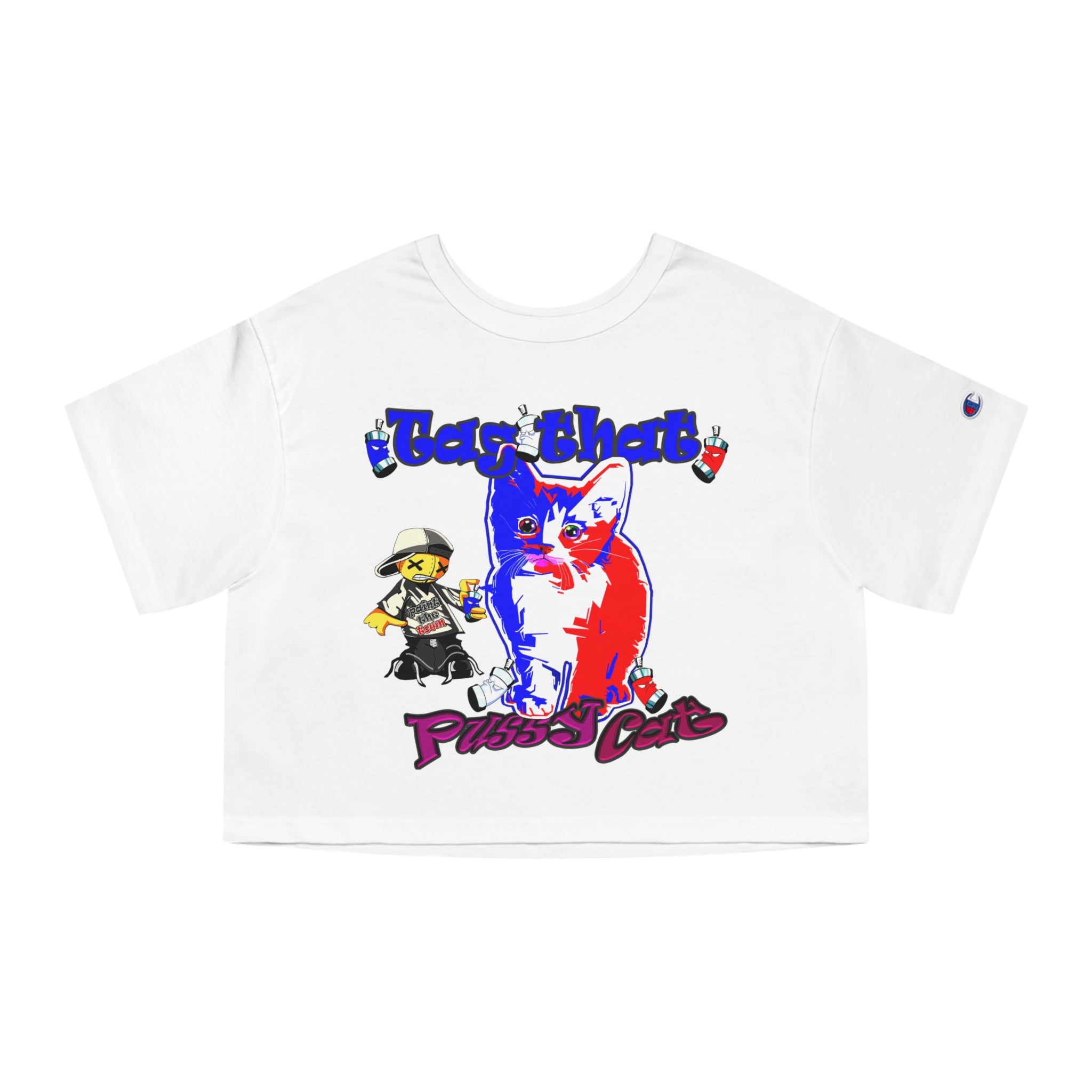 tag that - Champion Women's Heritage Cropped T-Shirt