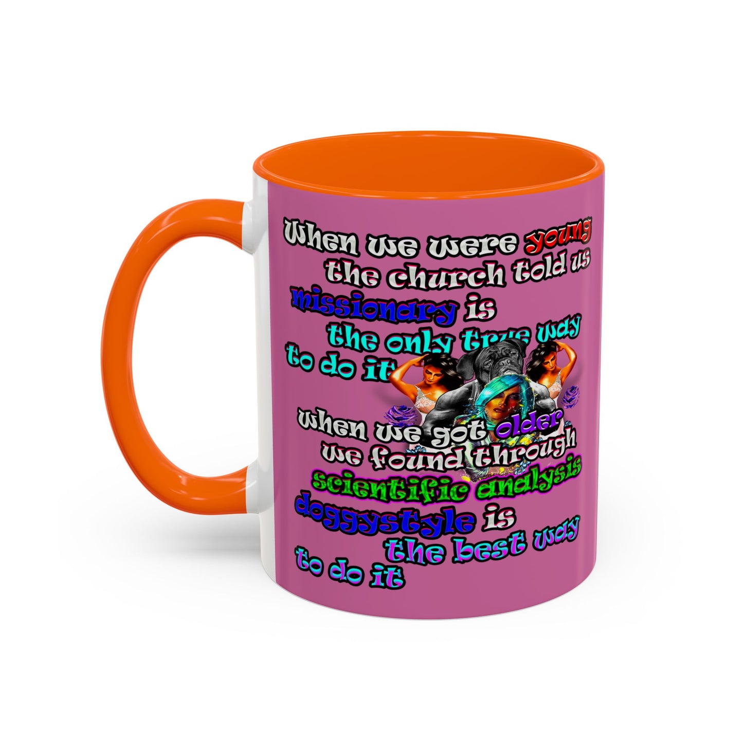 doggystyle - Accent Mug (light pink)