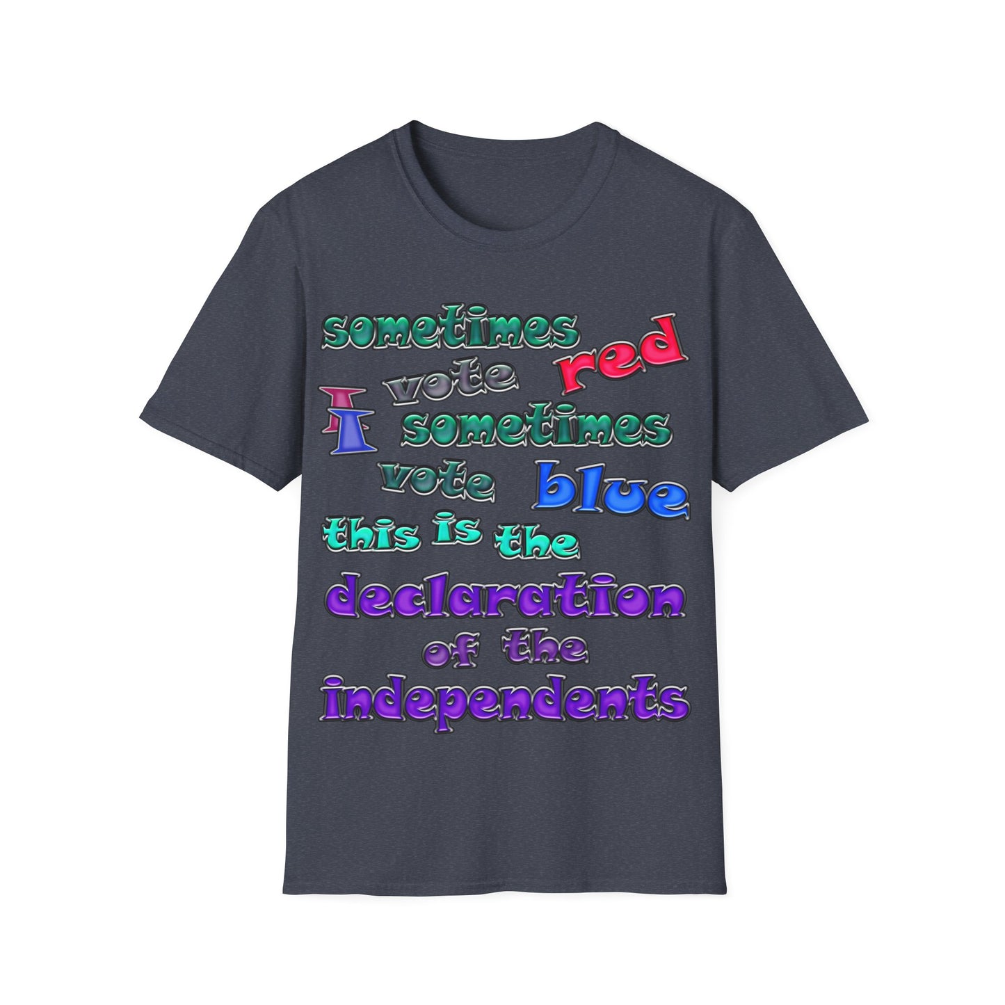 declaration of the independents - Unisex Softstyle T-Shirt