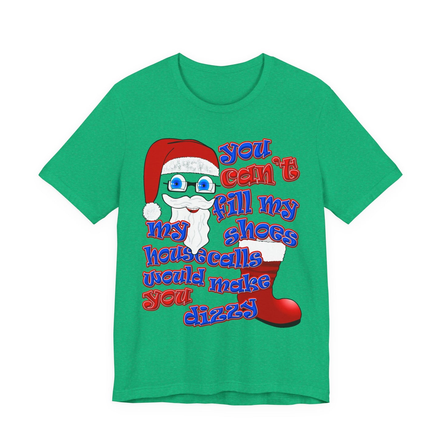 santa's shoes - Unisex Jersey Short Sleeve Tee