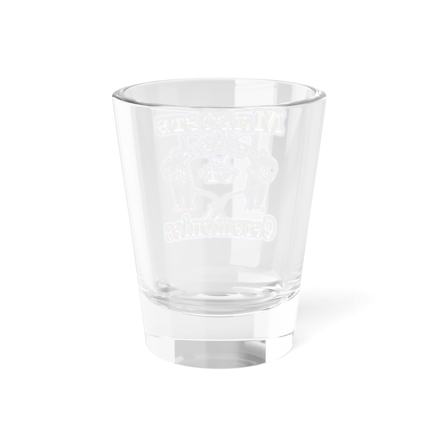 em cee squared - Shot Glass