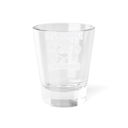 em cee squared - Shot Glass