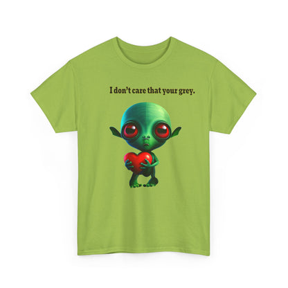 I don't care that your grey - Unisex Heavy Cotton Tee
