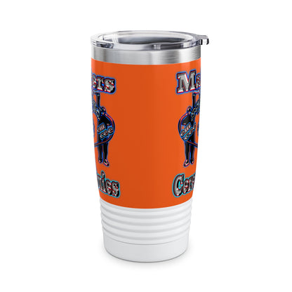 em cee squared - Ringneck Tumbler, 20oz (orange)