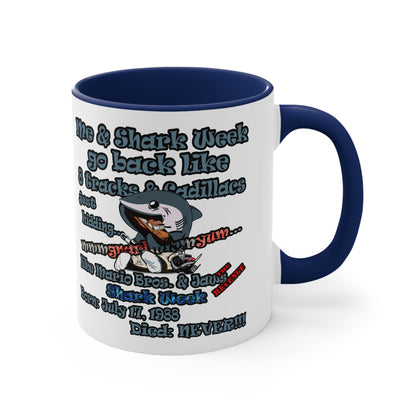 shark week - Accent Mug