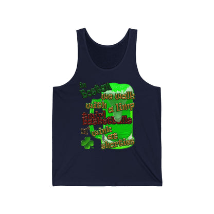 celtics logo - Unisex Jersey Tank