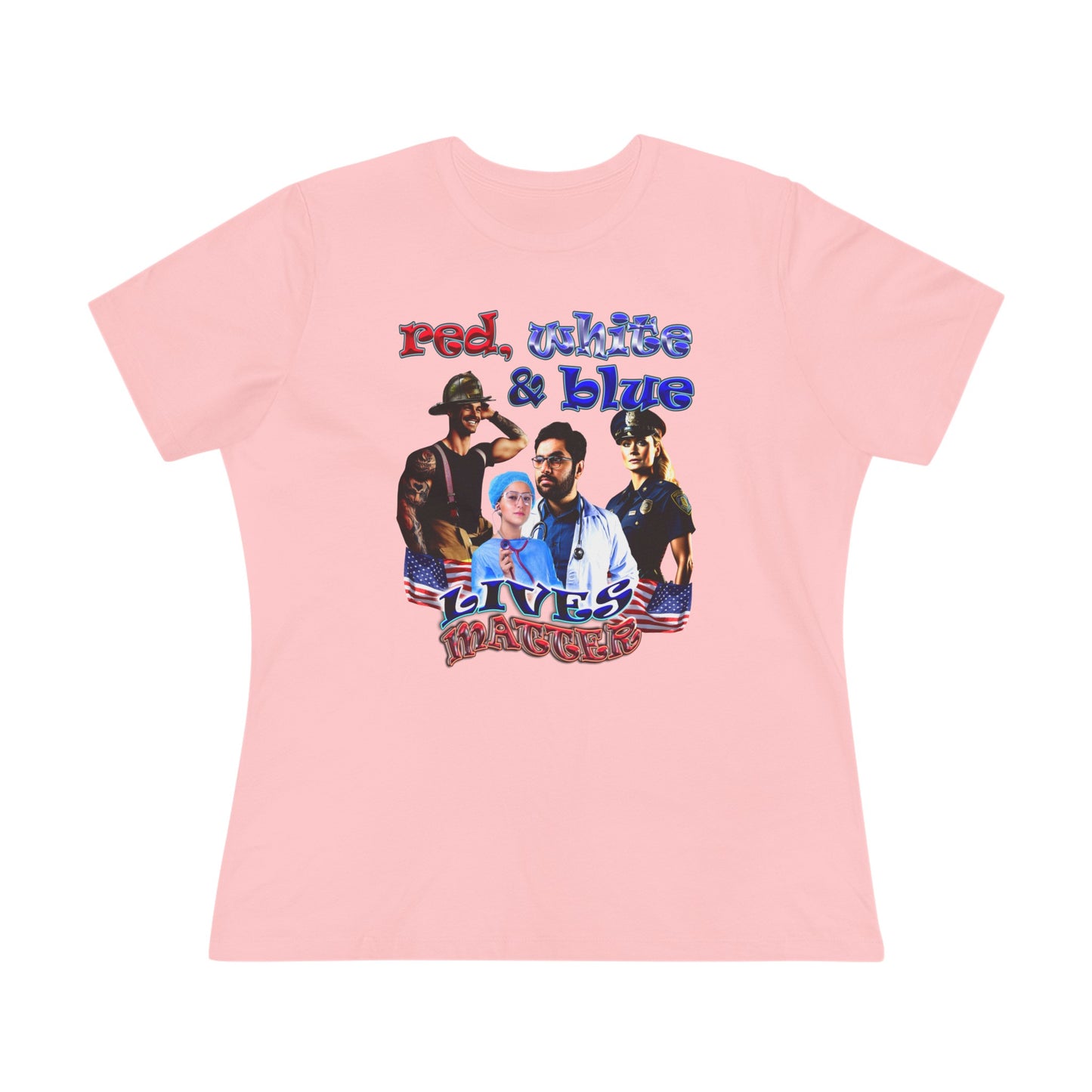 rw&b lives matter - Women's Premium Tee