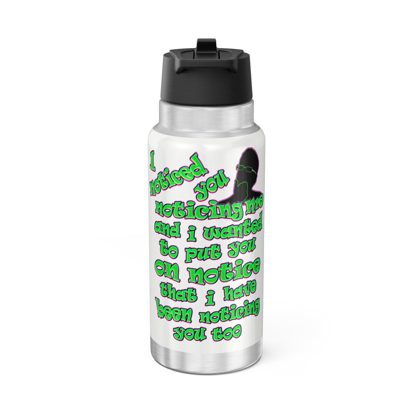 noticed you noticing - Gator Tumbler, 32oz (white)