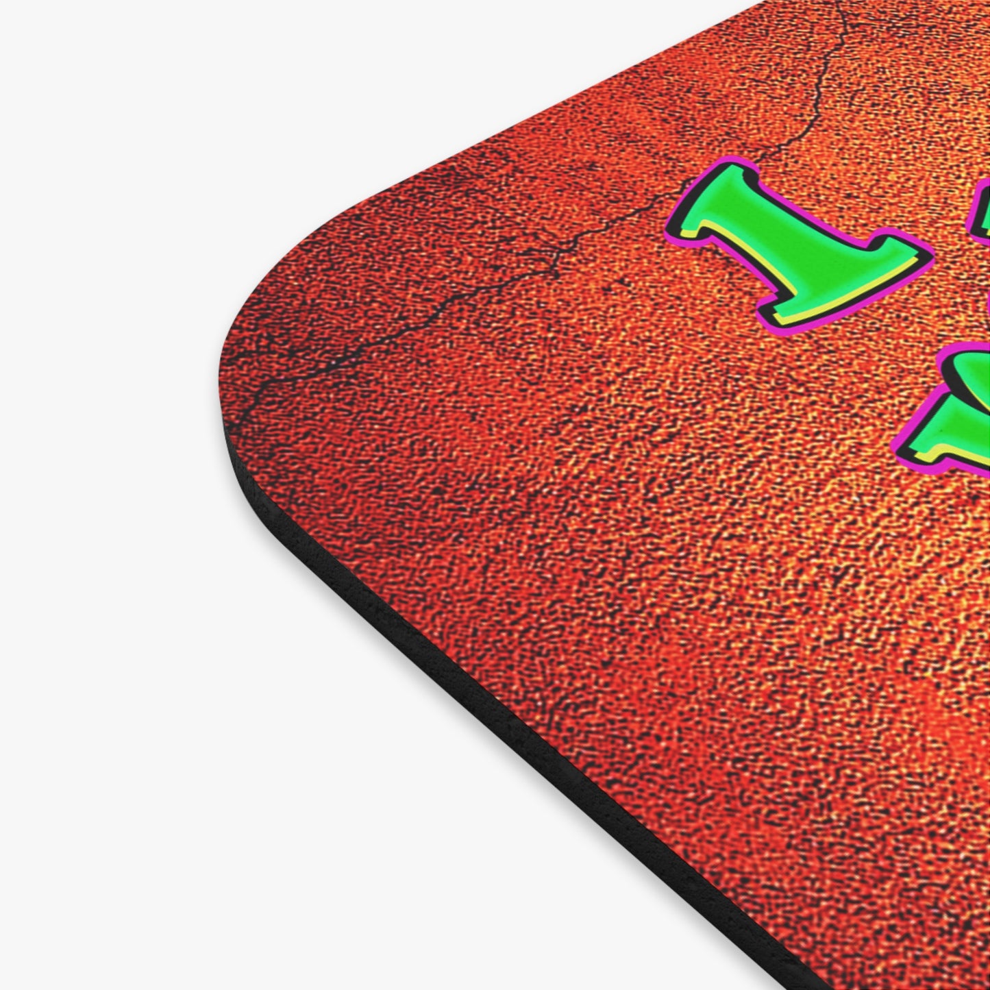 noticed you noticing - Mouse Pad (Rectangle) (burnt orange)