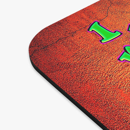 noticed you noticing - Mouse Pad (Rectangle) (burnt orange)