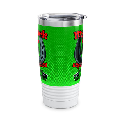 my luck - Ringneck Tumbler, 20oz (logo green)