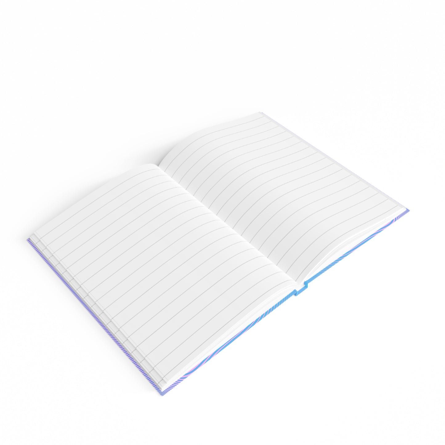 stick that in your pipe and smoke it - journal-lined (light blue-purple wave)