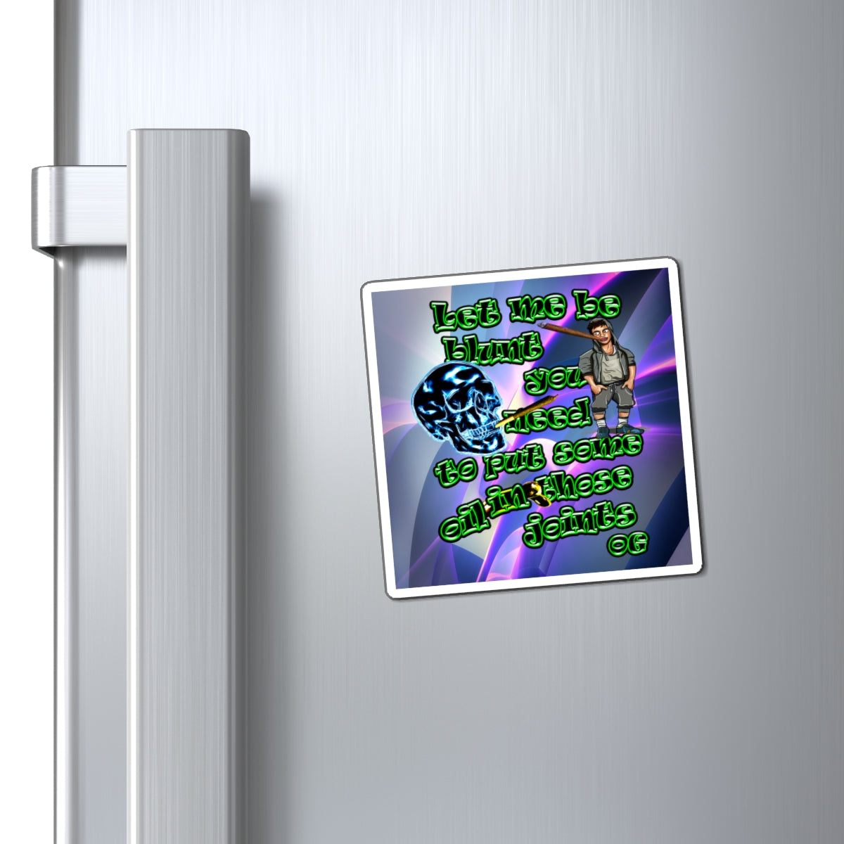 og - Magnets - (grey-pink wave)