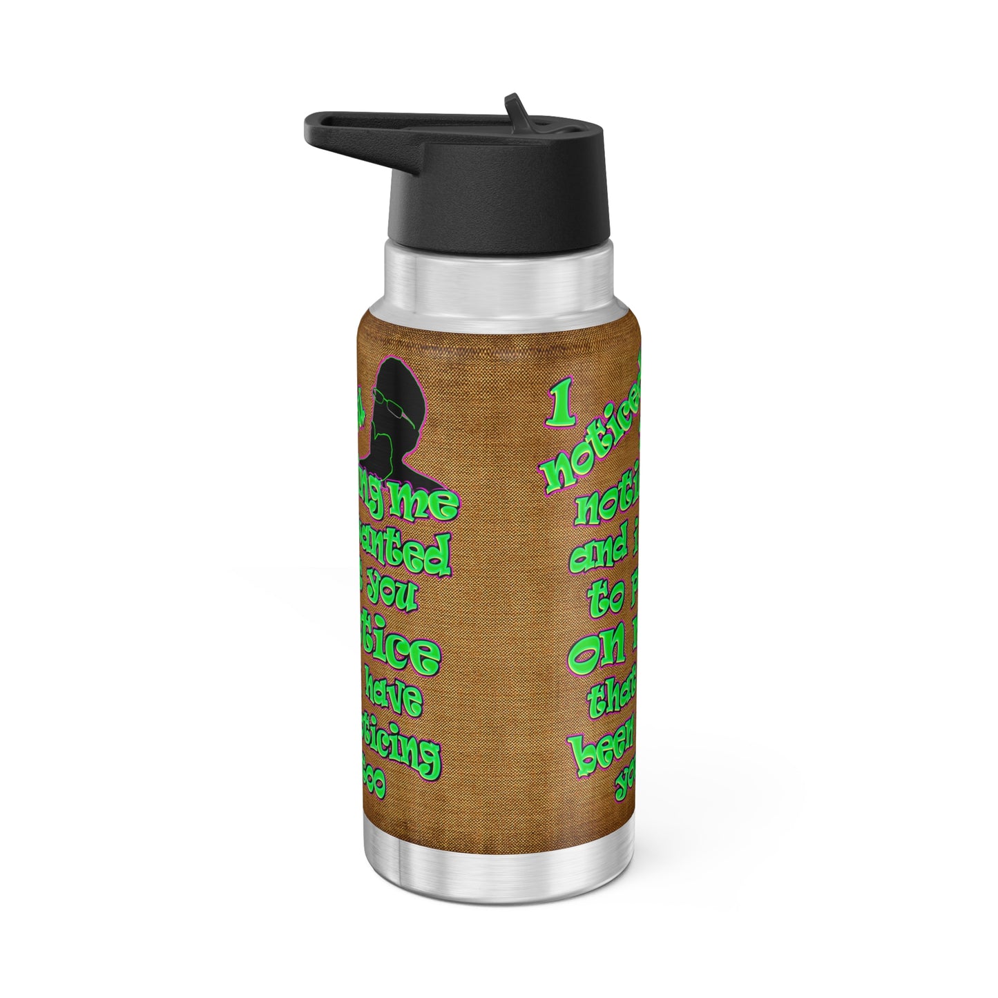 noticed you noticing - Gator Tumbler, 32oz  (brown papyrus)