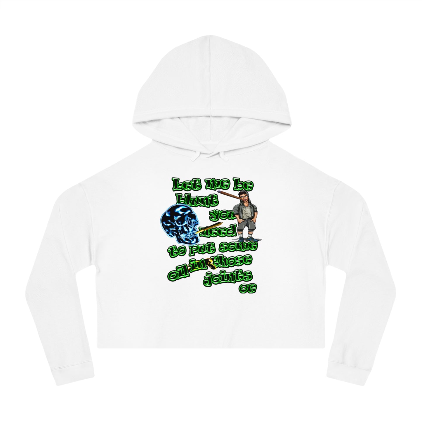 og - Women’s Cropped Hooded Sweatshirt
