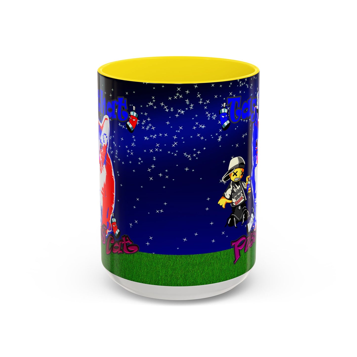 tag that - Accent Mug ('snoops' background)