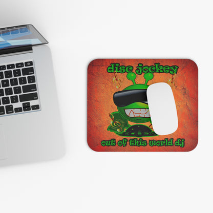 disc jockey - Mouse Pad (Rectangle) (burnt orange)