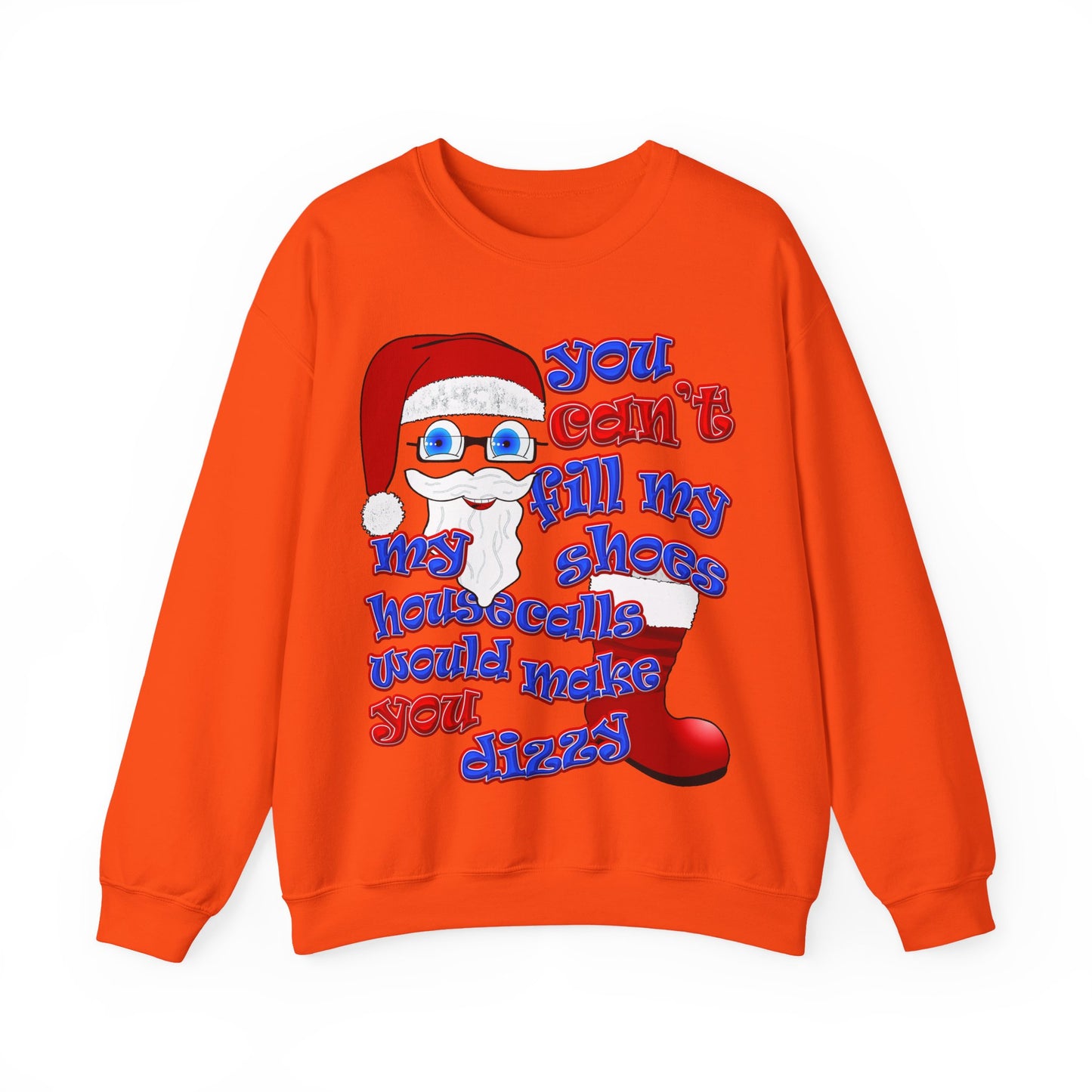 santa's shoes - Unisex Heavy Blend™ Crewneck Sweatshirt